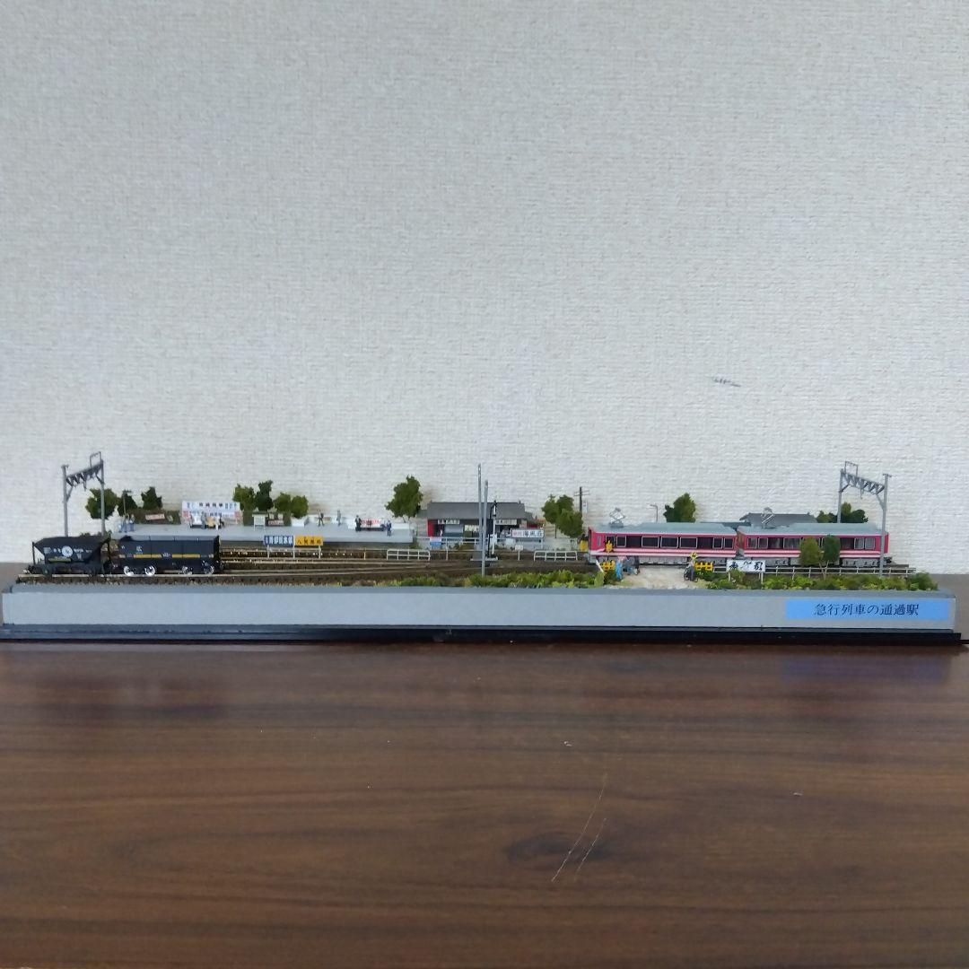 箱根登山鉄道ベルニナ号　鉄道模型　クリアケース付