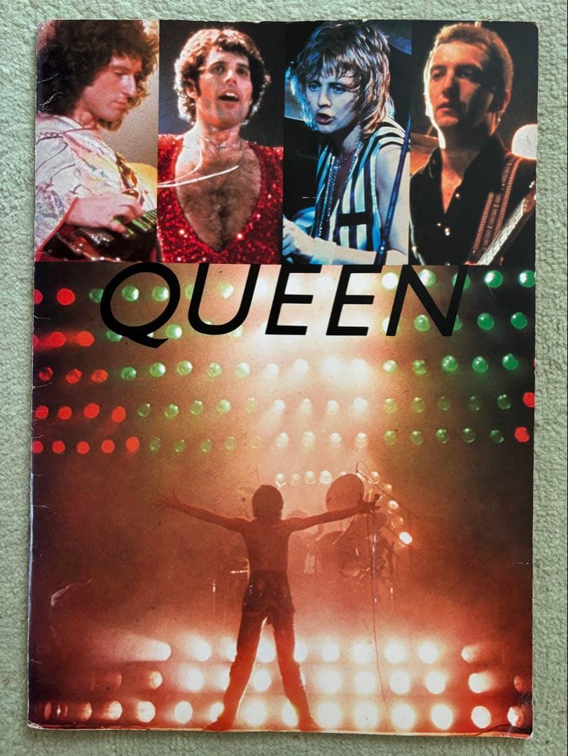 Queen クイーン ツアーパンフレット'79直筆サイン入り