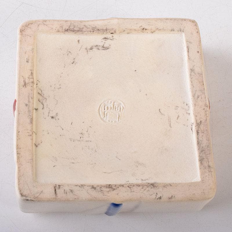 joshie様専用 京焼 平安桐鳳造 仁清写玄猪包香合 共布共箱 V R8150