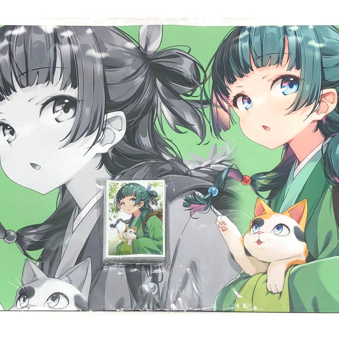 薬屋のひとりごと 猫猫 カードスリーブ プレイマット セット m_m