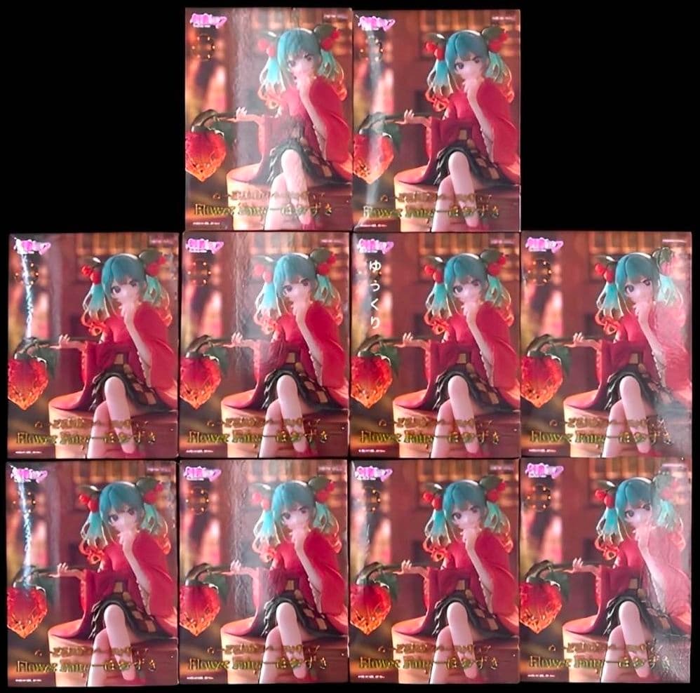 初音ミク ぬーどるストッパーフィギュア ほおずき　10個セット 初音ミク ぬーどるストッパーフィギュア Flower Fairyーほおずきー