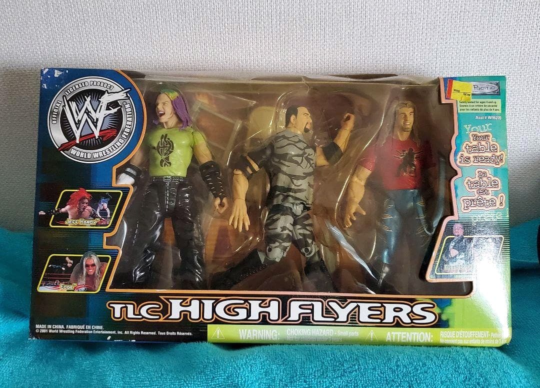 WWF WWE ハイフライヤー プロレス アメリカ 選手 フィギュア 3体セット