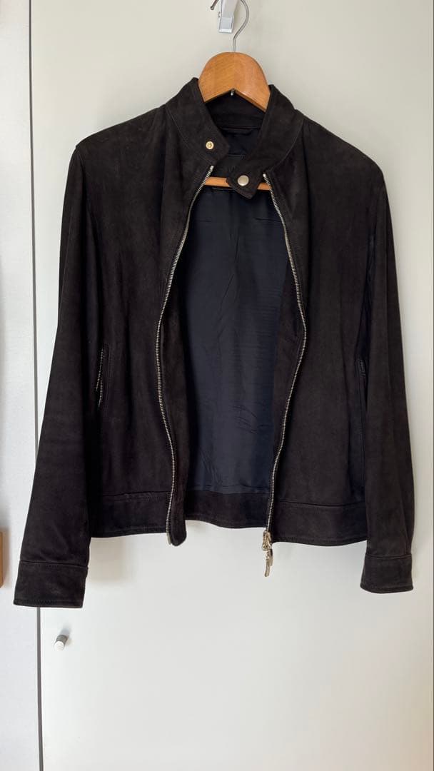 BR別注 SILENCE スウェード シングルライダース