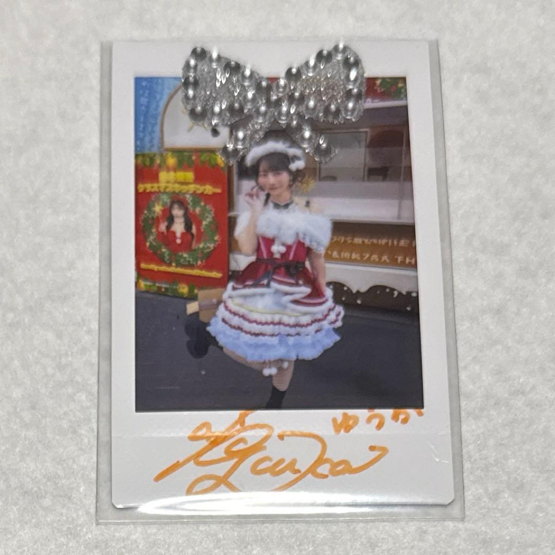 鈴木優香 クリスマス 直筆サイン チェキ ポラロイド - メルカリ