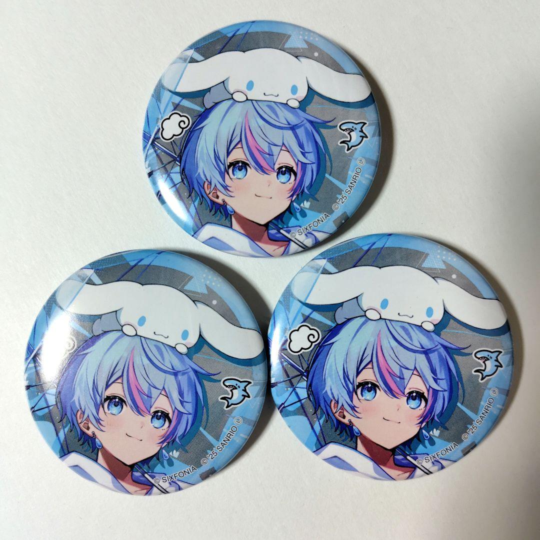 シクフォニ 雨乃こさめ サンリオ コラボ 缶バッジ - メルカリ