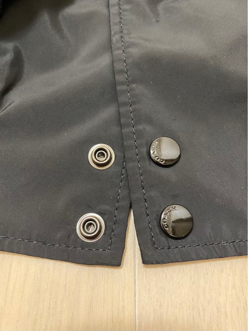 美品】COACH バスキア コーチ ナイロン ジャケット ブルゾンMA1 - メルカリ