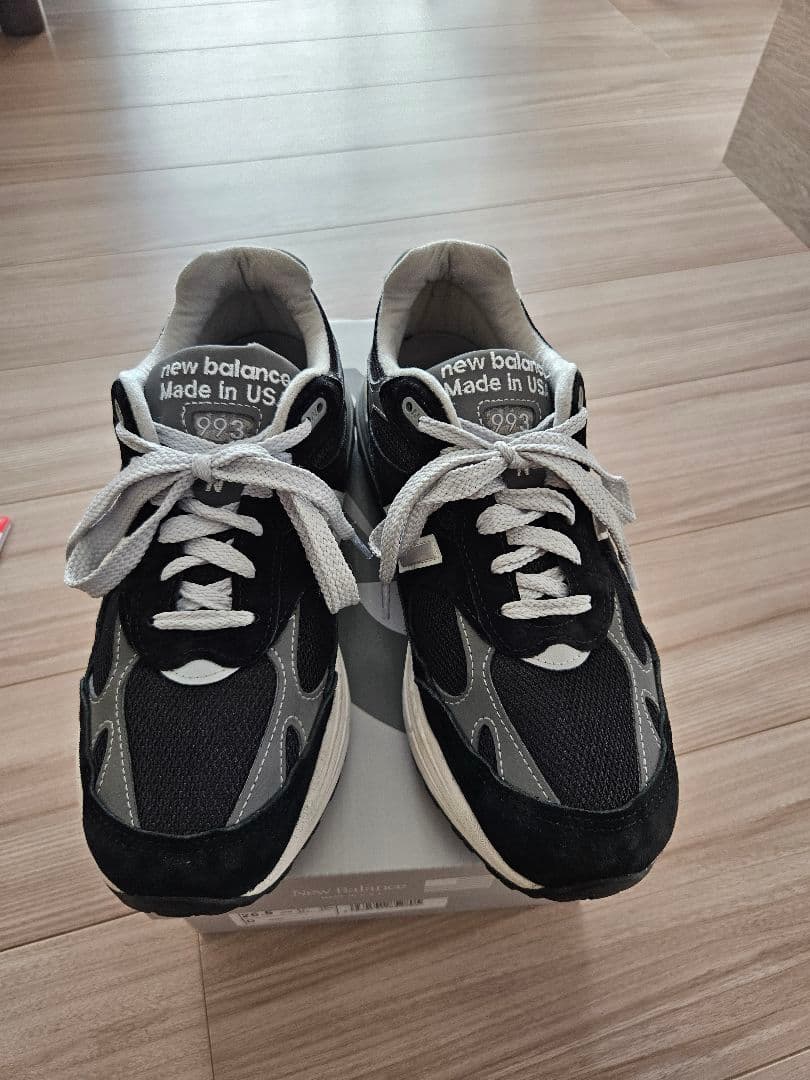 new balance993　ブラック　26.5