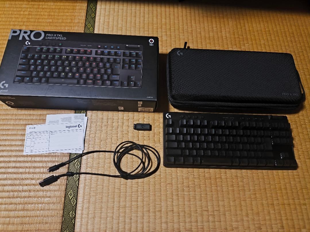Logicool G PRO X TKL LIGHTSPEED キーボード