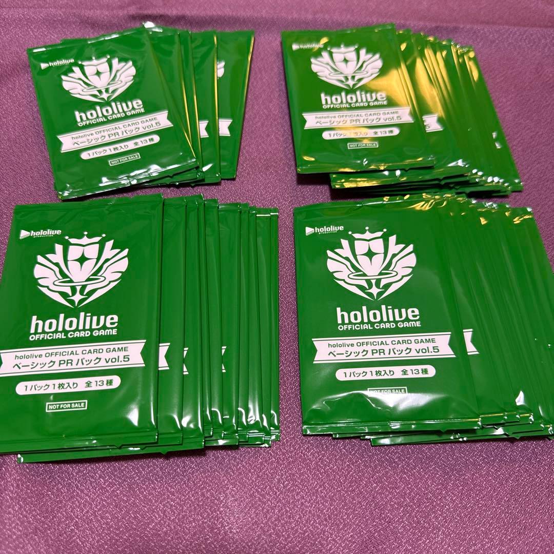 ホロライブカードゲーム ベーシックPR パック vol.5 35パックセット