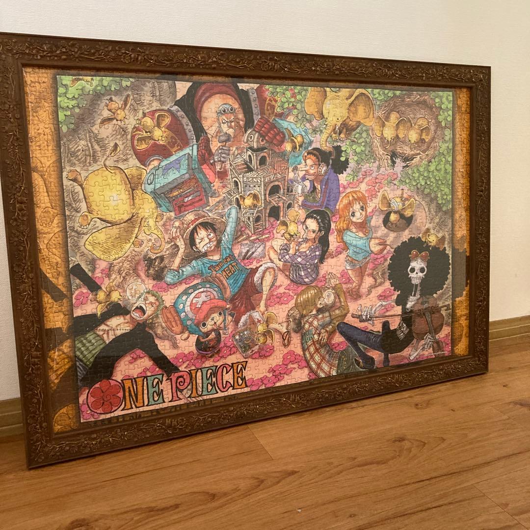 廃盤ワンピース原画パズル1000ピース ワンピース ジグソーパズル1000ピース【ワンピース モザイクアート