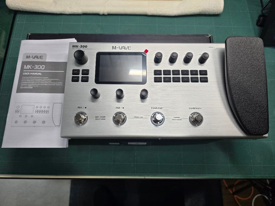 ギター M-VAVE MK-300 M-VAVE MK300 ギターマルチエフェクトプロセッサー | ANN ニューラル