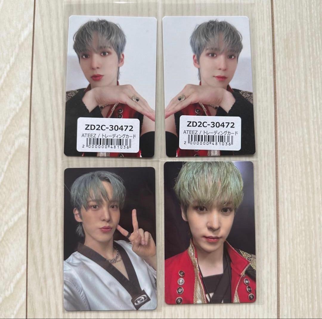 ATEEZ ユノ ユニバーサル 特典 トレカ - メルカリ