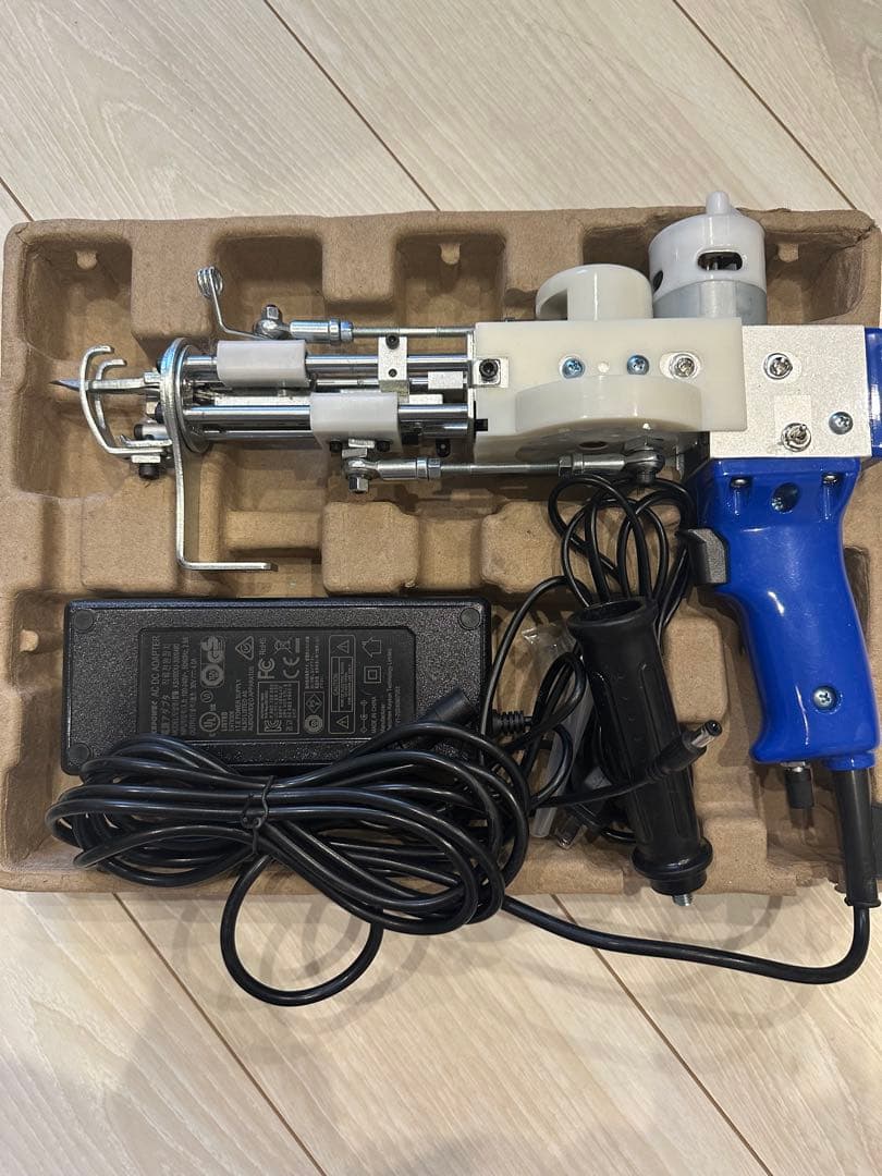 タフティングガン AK-1 電源アダプター付き