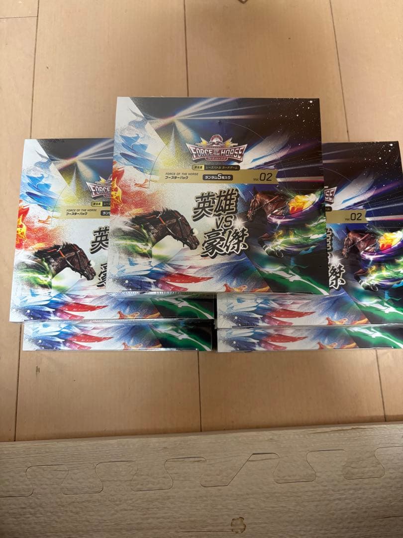 Force of the Horse Vol.02 英雄vs豪傑 未開封5BOX