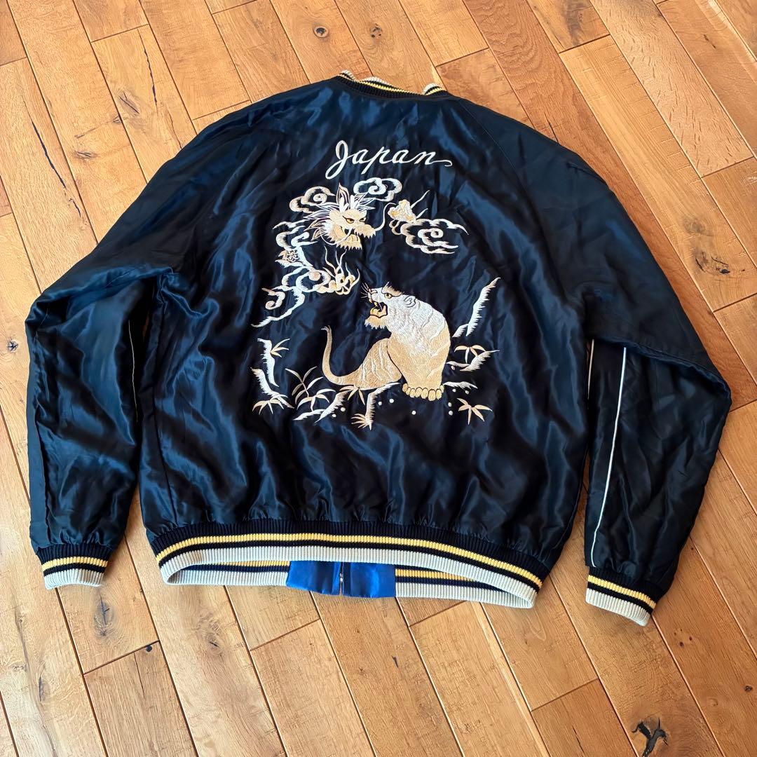 東洋 TOYO スカジャン TT14892 美中古 XXL スーベニアジャケット