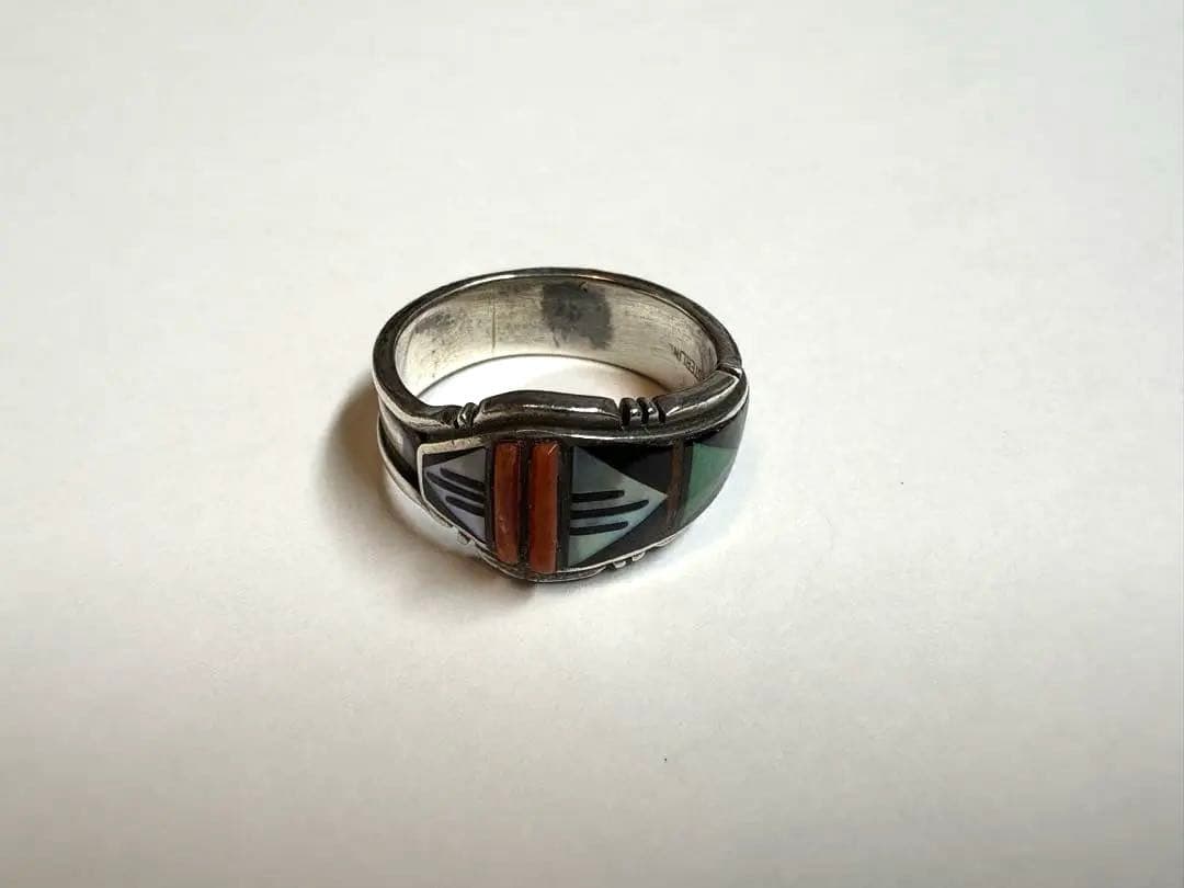 【ヴィンテージ ネイティブアメリカン インレイリング】