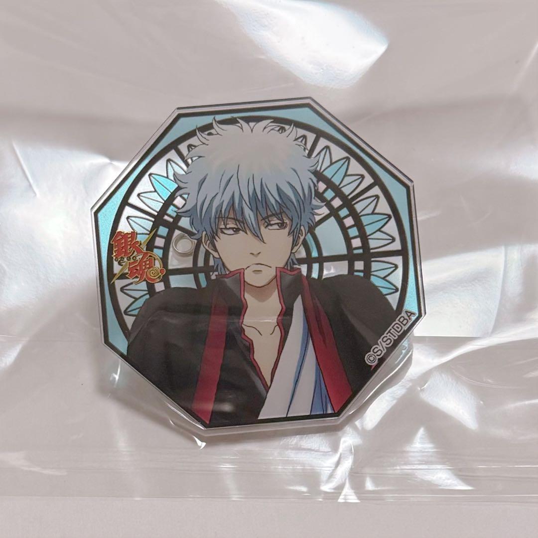 坂田銀時 トレーディングアクリルバッジ 銀魂 トレーディング アクリルスタンド つなぎゅっと 坂田 銀時 - メルカリ