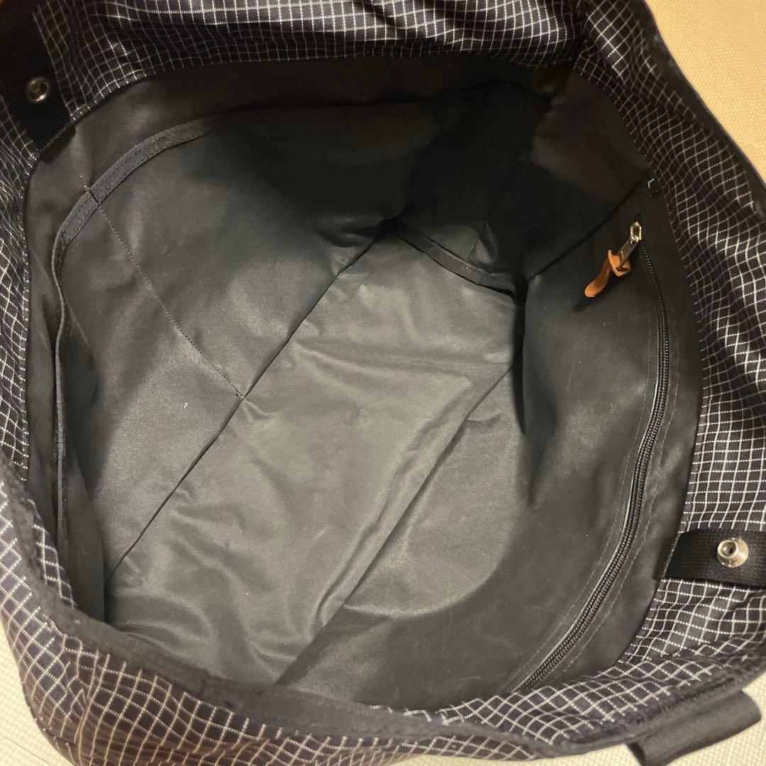 GREGORY☆【Lsize】旧ロゴ カーゴトートバッグ チェック新品未使用