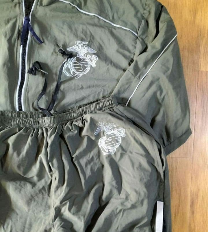 米軍放出品 US MARINE トレーニングウェア パンツセット 米軍実物