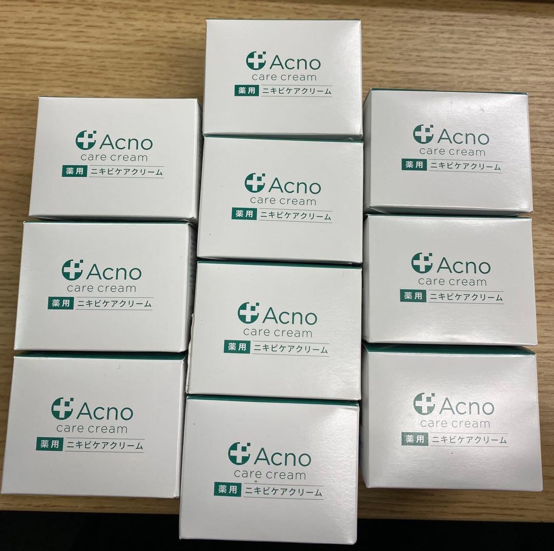 アクノケアクリーム ニキビ ニキビ跡ケア スキンクリーム 50g ✖️10箱