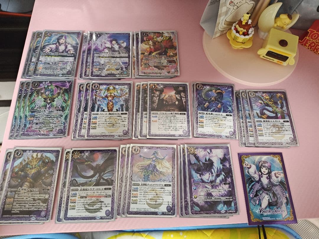 バトルスピリッツ　翼蛇の契約神ククルカンデッキ スリーブ付き