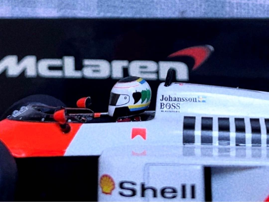 ミニチャンプス 1/43 マクラーレン・TAGポルシェ MP4/3 ヨハンソン