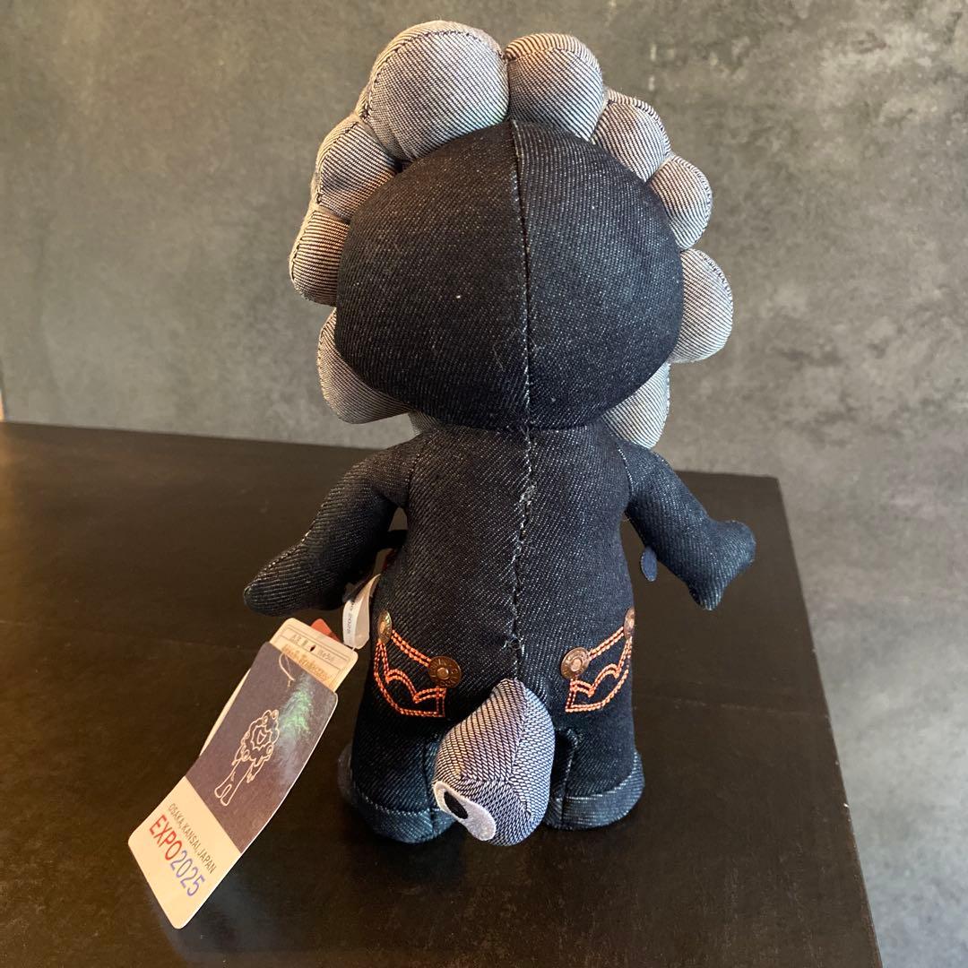 限定EXPO関西万博EDWINミャクミャクぬいぐるみ/黒いミャクミャク 完売