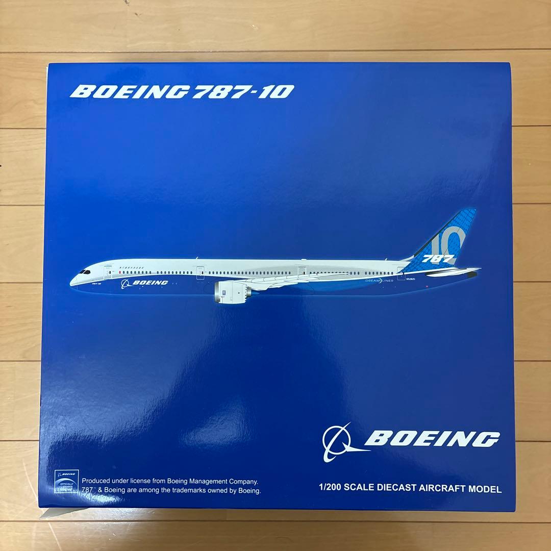 Boeing 787-10 1/200 ダイキャストモデル Amazon.com: Boeing Boeing Unified 787-10 Dreamliner 1:200 Plastic