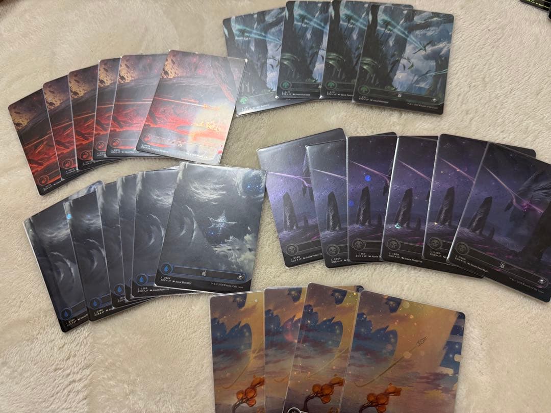 KA ギャラクシーFoil基本土地26枚