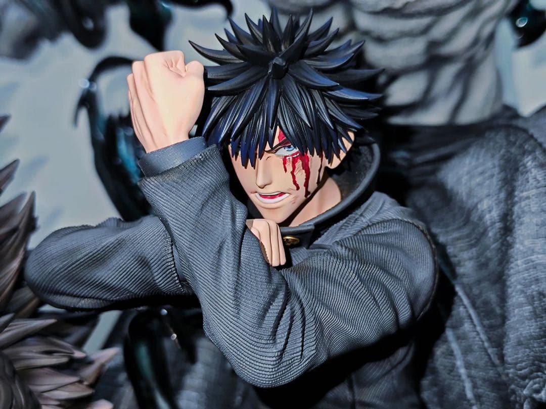 呪術廻戦 十種影法術伏黒恵 魔虚羅 ガレージキッド フィギュア 完成品