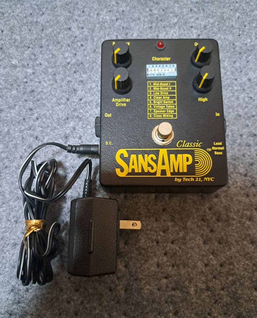 N*n様 Tech 21 SansAmp Classic ギターエフェクター Tech 21 Announces SansAmp Classic Limited Run for Early 2026
