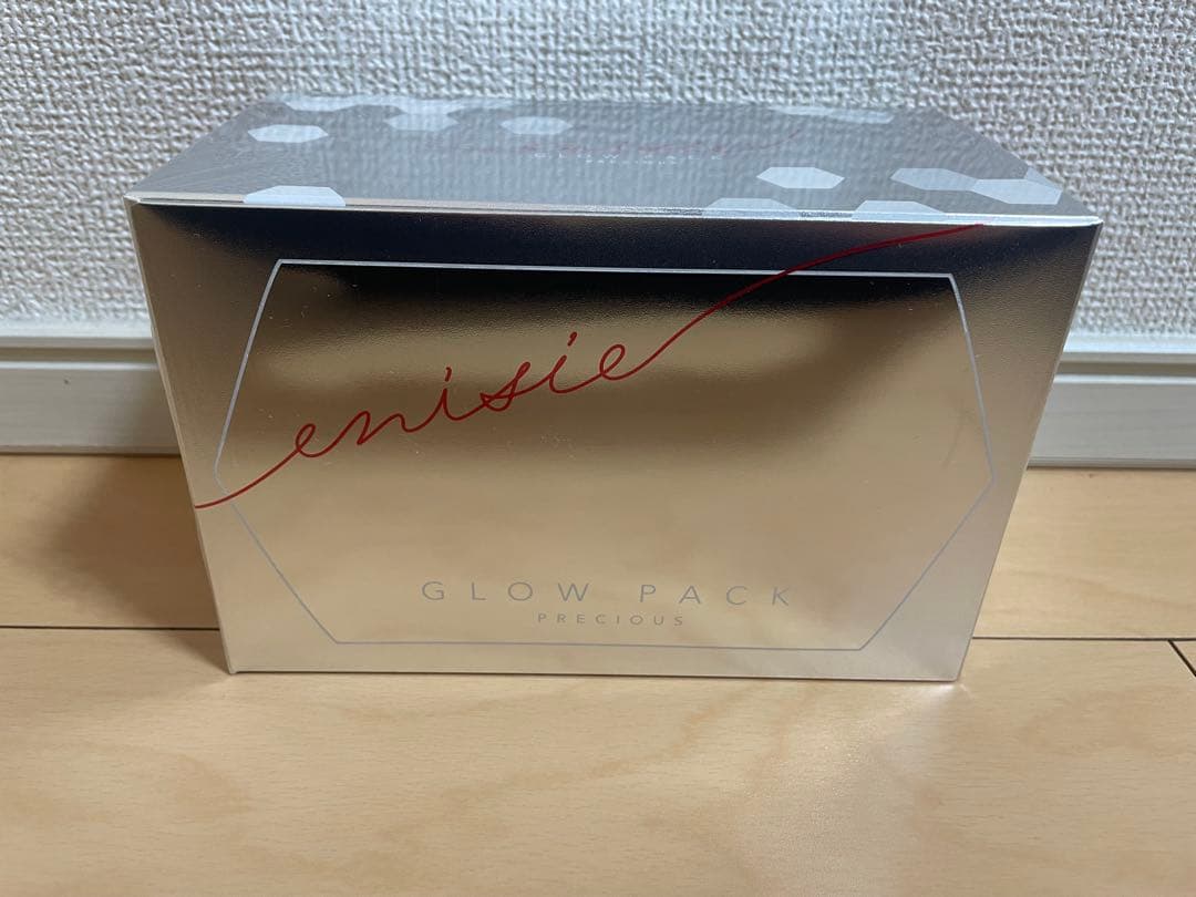 【新品未使用】enisie GLOW PACK フェイシャルマスク 10枚入り