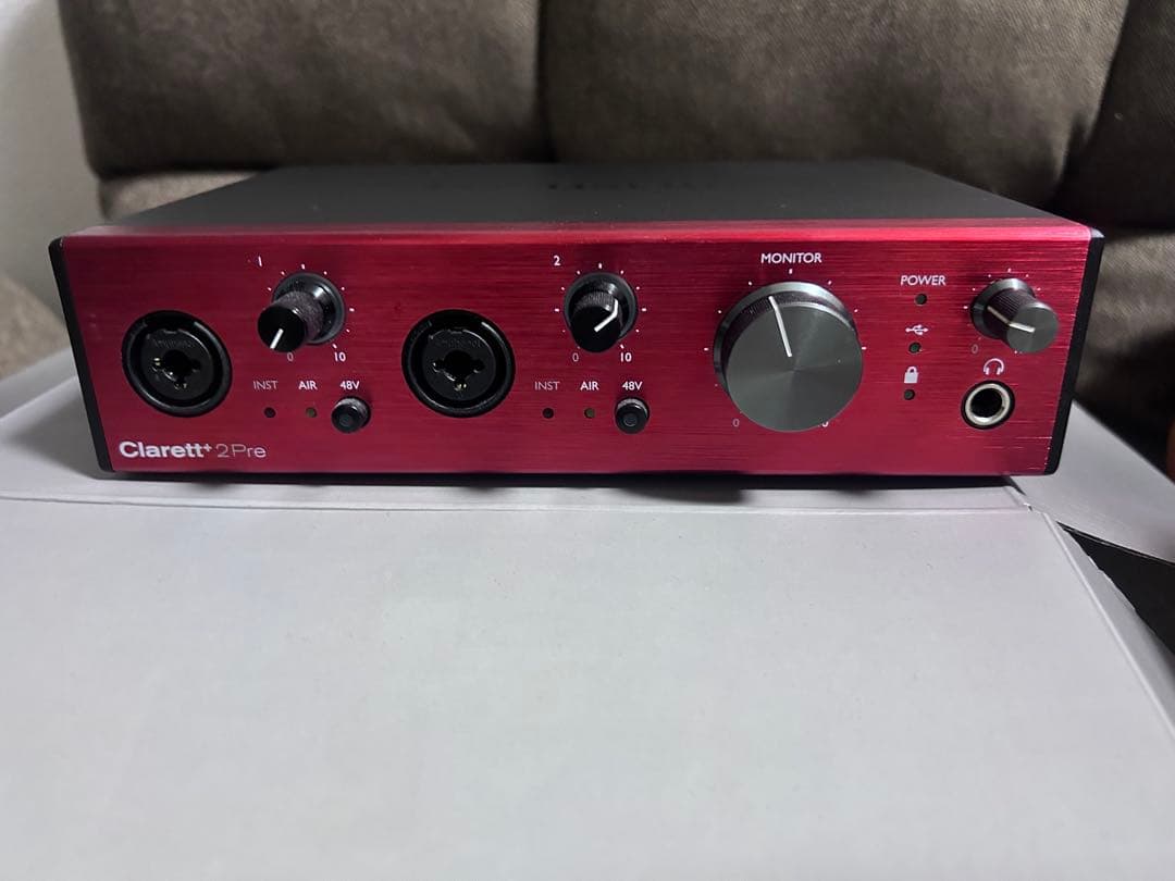 Focusrite Clarett+ 2Pre 定価¥71,500