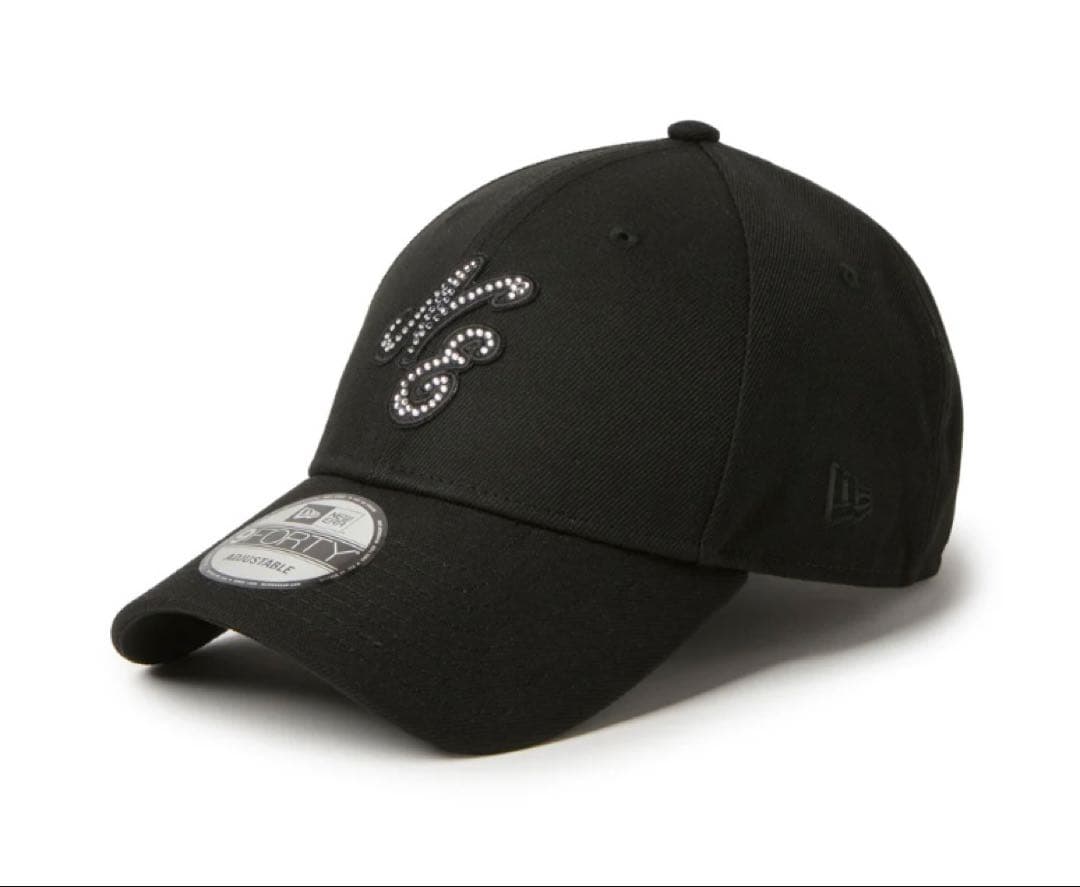 9FORTY ラインストーン　クラシックロゴ ブラック 9FORTY Rhinestone ラインストーン クラシックロゴ ブラック
