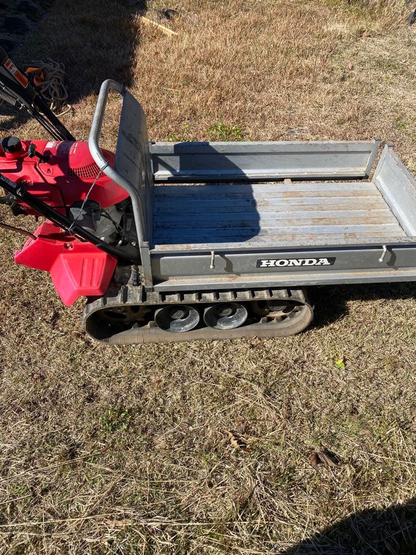 Honda クローラー運搬車 赤/銀　力丸 Yahoo!オークション -「ホンダ 力丸」(運搬車、トレーラー) (農業機械