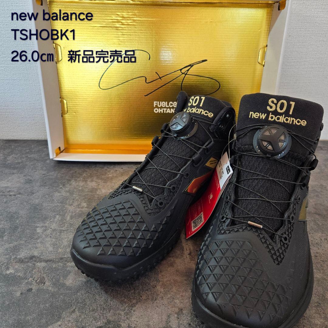 ​【新品・完売品】ニューバランス 大谷翔平モデル 第1弾 TSHOBK1 26