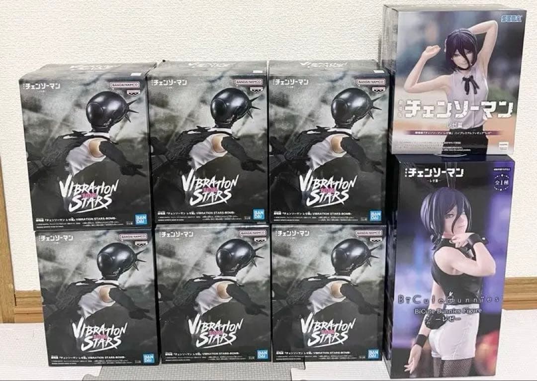 チェンソーマンレゼ篇 VIBRATION STARS BOMB 6個、レゼ1個