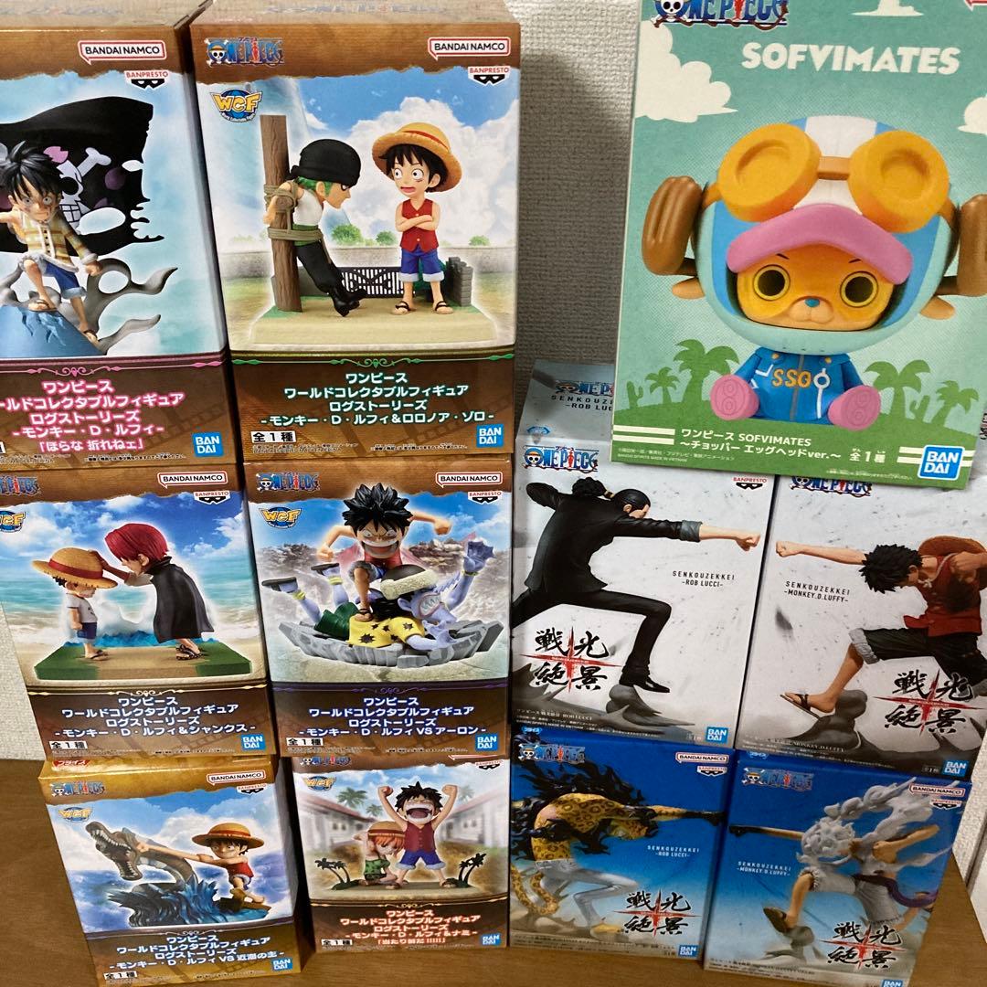 【新品・未開封】11体　ワンピース　閃光絶景　ワーコレ　SOFVIMATES