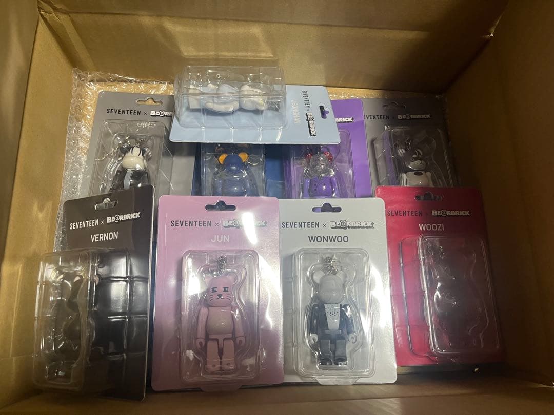 SEVENTEENBE@RBRICKコレクション100%13種 MEDICOM TOY - [SEVENTEEN × BE@RBRICK] 100％（全13種）