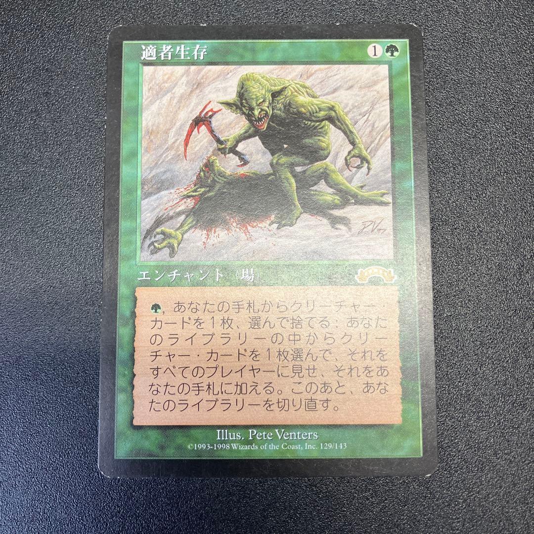 MTG 適者生存　日本語　再録禁止
