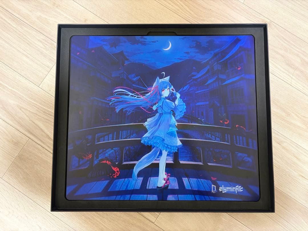 eLuminArc 月灯 ガラスマウスパッド