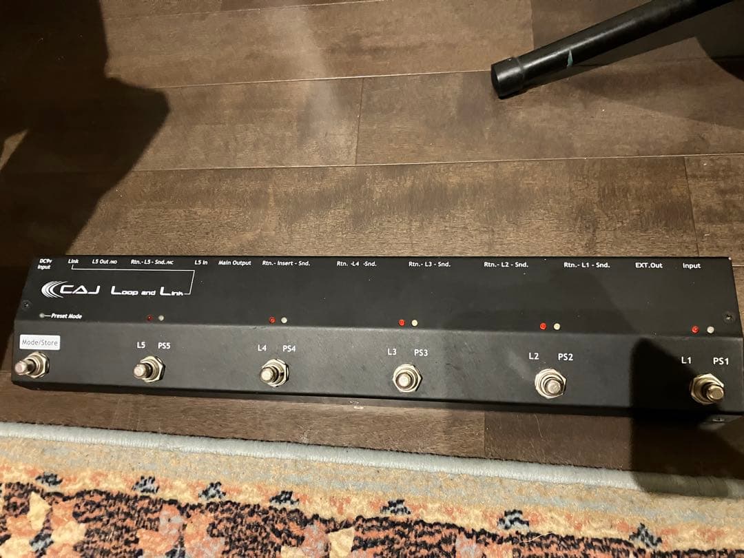 CAJ Loop and Linkエフェクター スイッチャー】CAJ Loop and Link が進化。「Loop and Link Ⅱ」となり