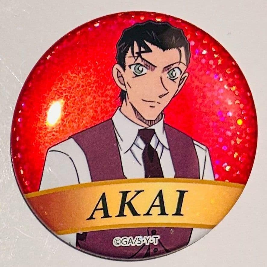 赤井秀一 缶バッジ 描き下ろし アニコナ展 名探偵コナン - メルカリ