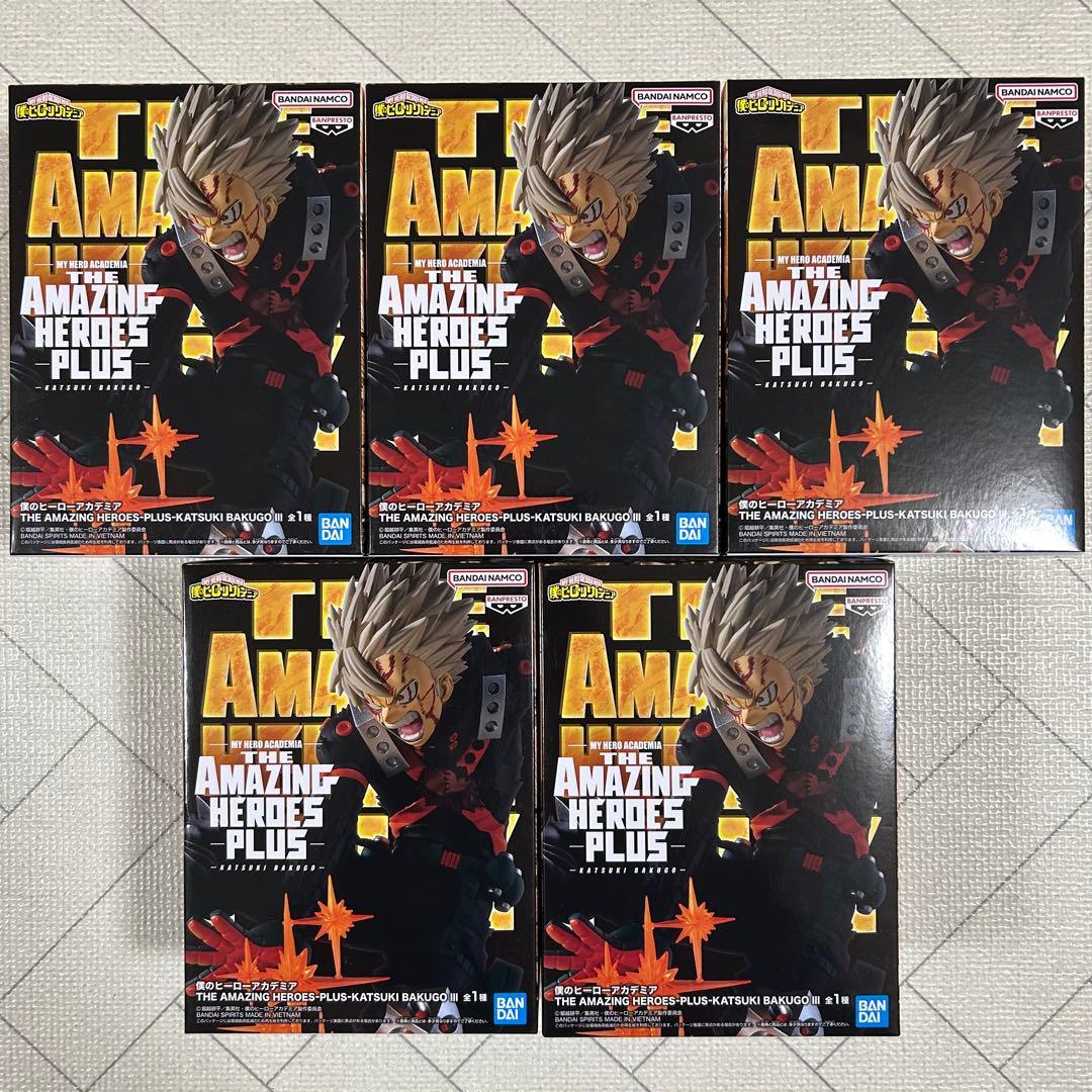僕のヒーローアカデミア THE AMAZING HEROES 爆豪勝己フィギュア