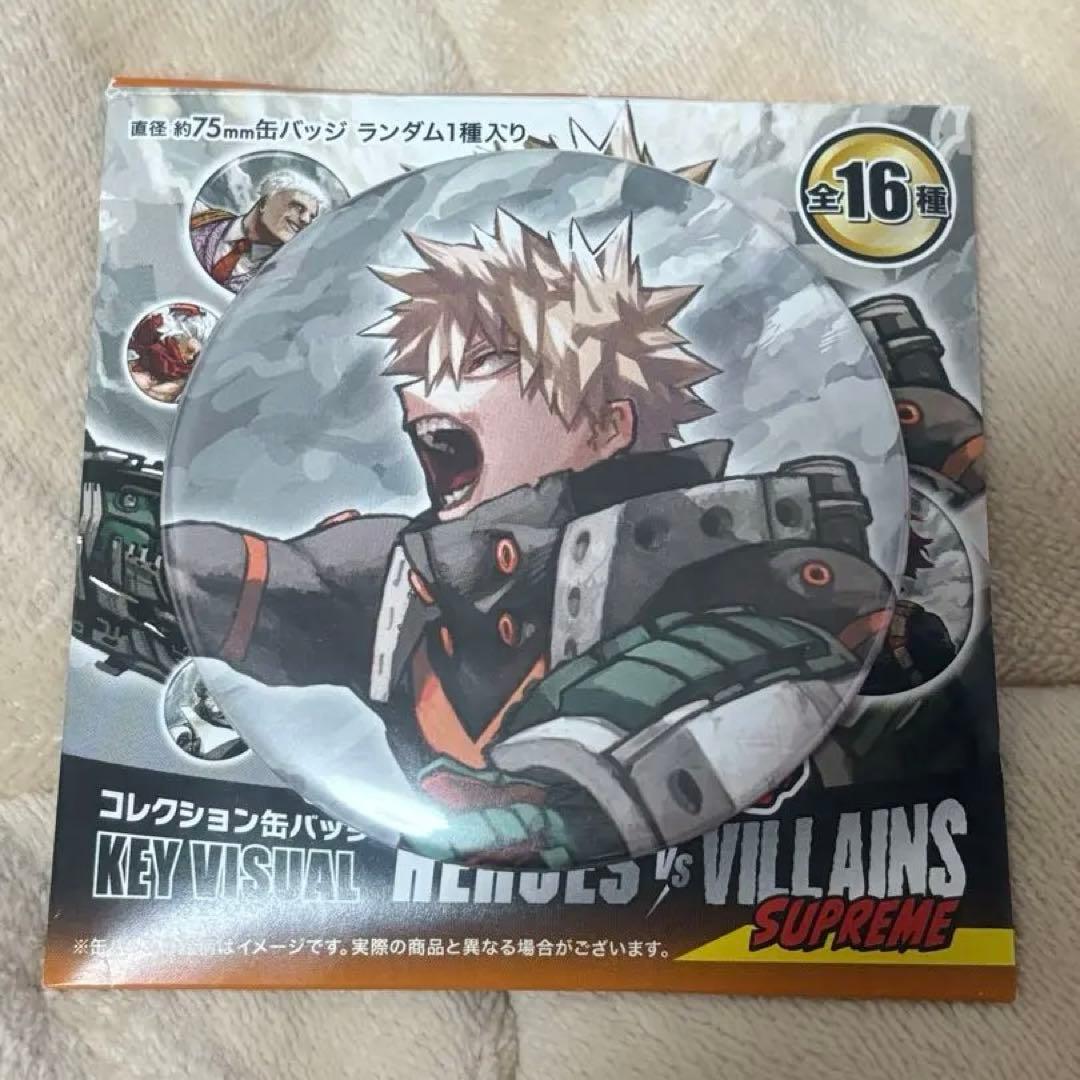 ヒロアカ原画展コレクション缶バッジ 爆豪勝己 - メルカリ