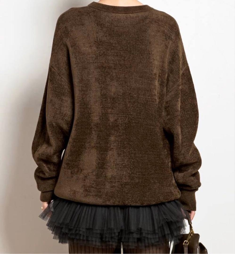 新品☆ AP STUDIO ベロアニット - メルカリ