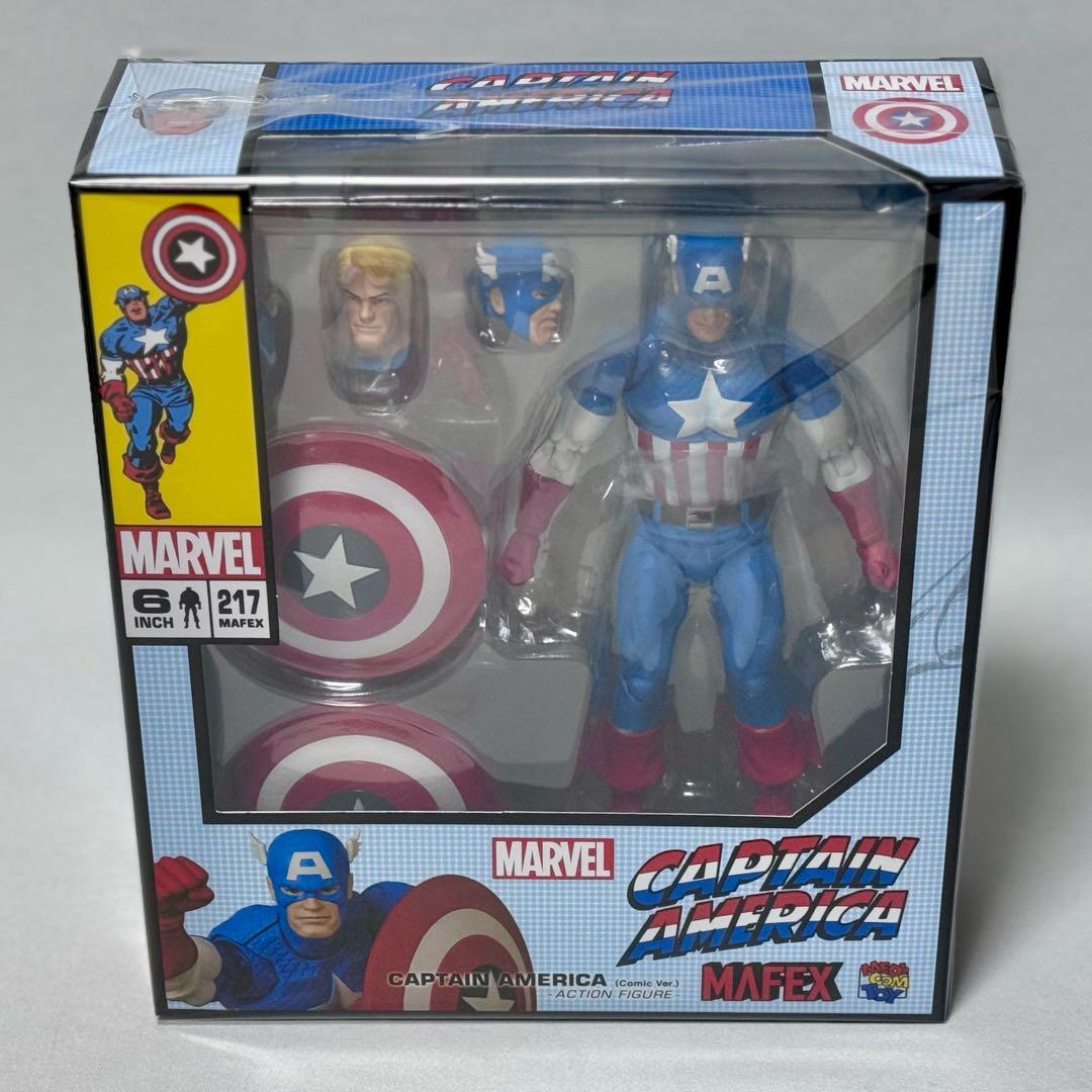 未開封 マフェックス No.217 キャプテンアメリカ（COMIC Ver.） ☆特価品 MAFEX No.217 CAPTAIN AMERICA (COMIC Ver.) (完成品