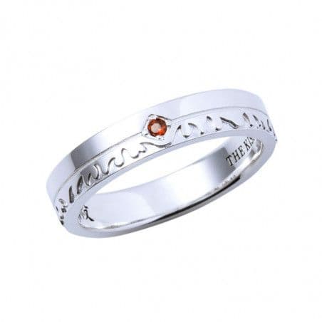 鬼滅の刃 × THE KISS シルバーリング 9号 指輪 煉獄杏寿郎