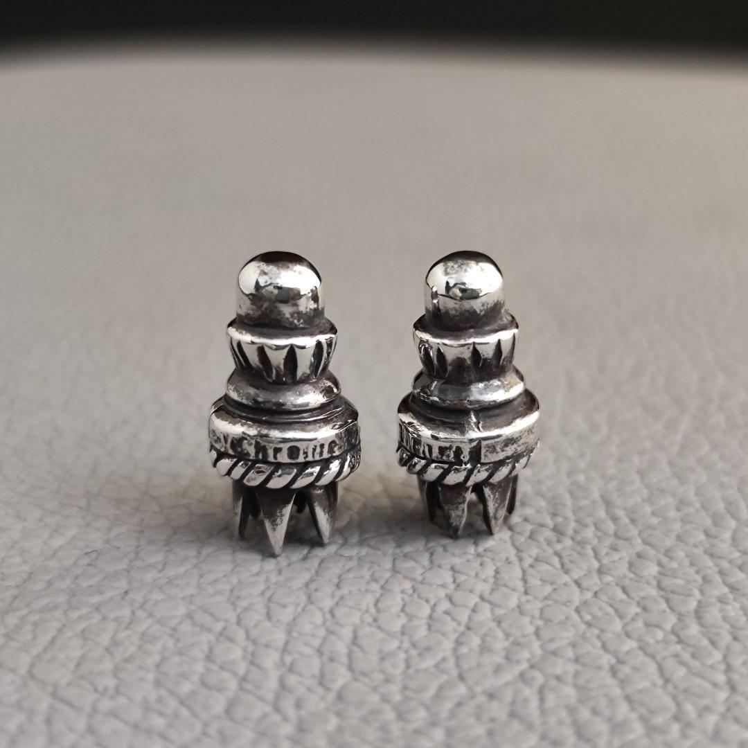 CHROME HEARTS クロムハーツ ボロチップ 2個セット SV925