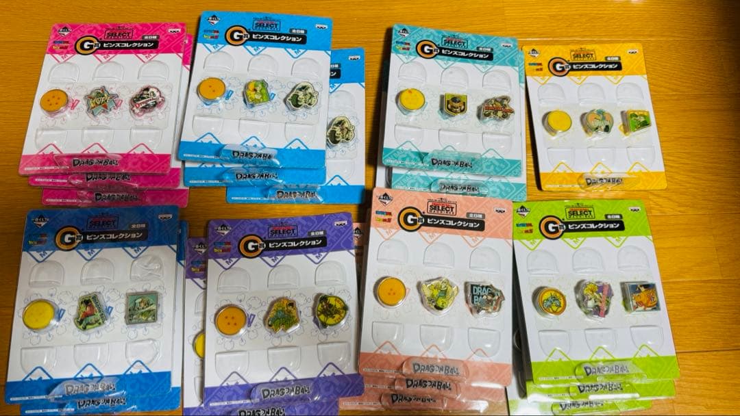 一番くじ　ドラゴンボールセレクトマシーンズ　G賞 ピンズコレクション